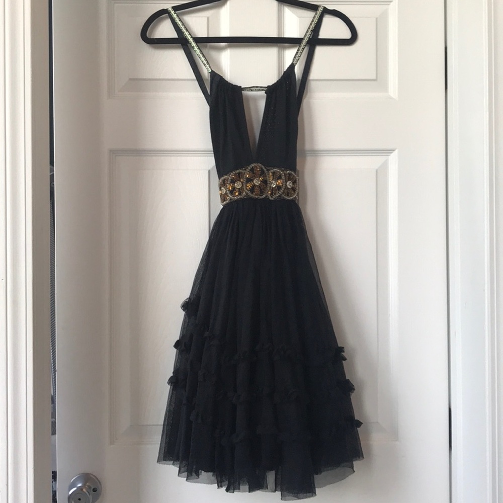 Free People Ruffle Party Dress